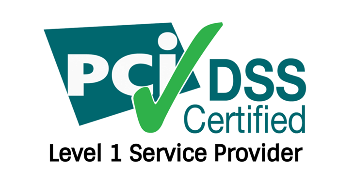 PCI DSS 4.0 Level 1 Certified
