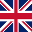 United Kingdom flag white